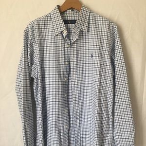 Men’s long sleeve Ralph Lauren polo